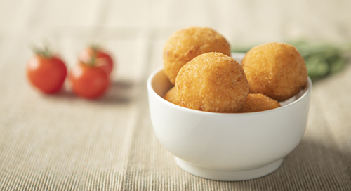 deep frozen rice balls
