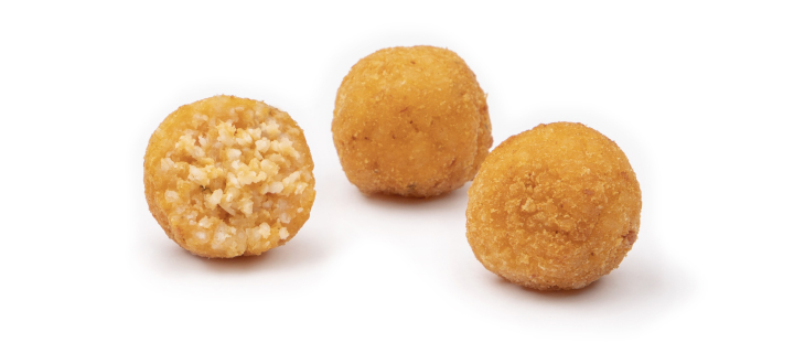 deep frozen prebaked rice balls